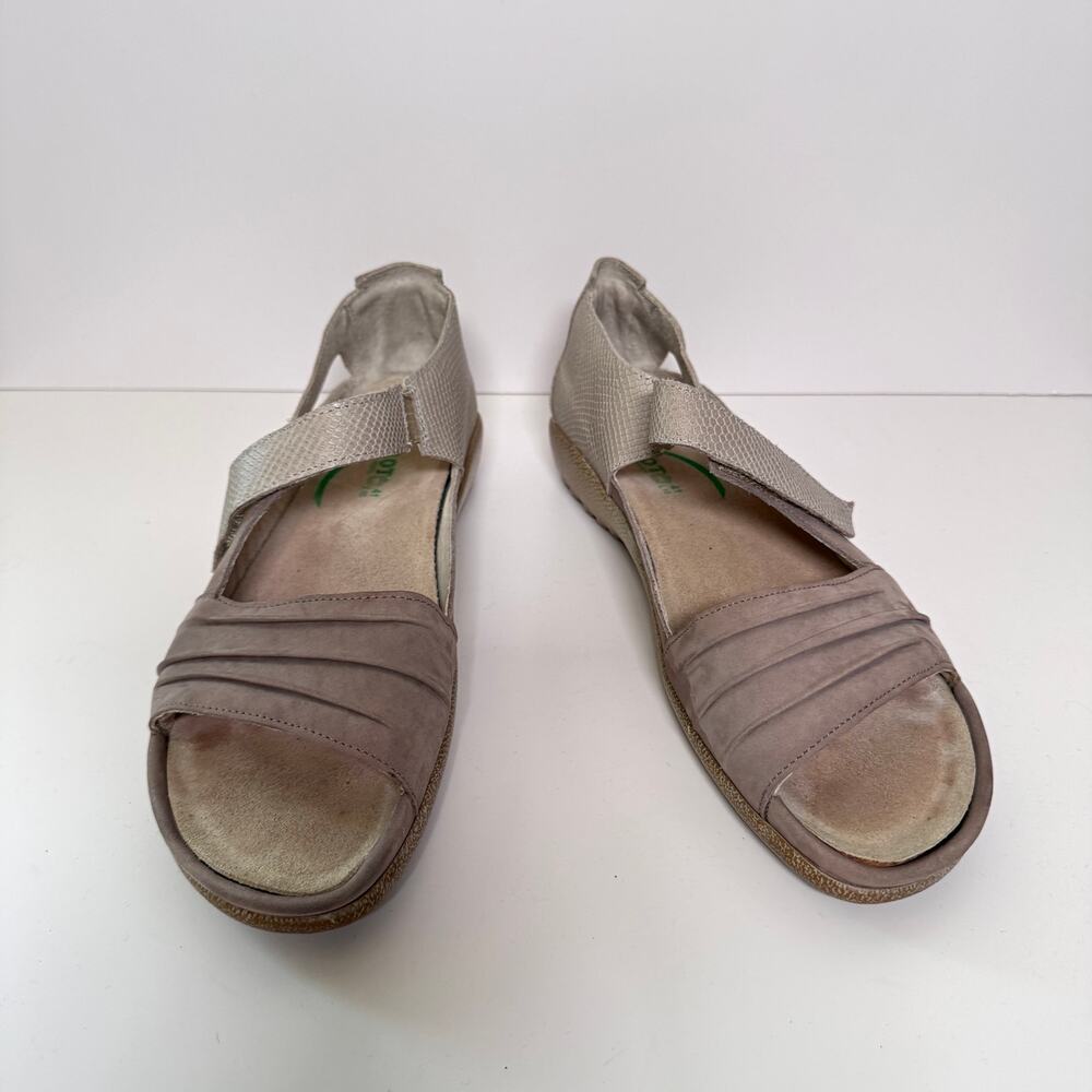 Naot Womens Papaki Comfort Sandals Size 41 / 10 - 10.5 Nubuck Othotic Support